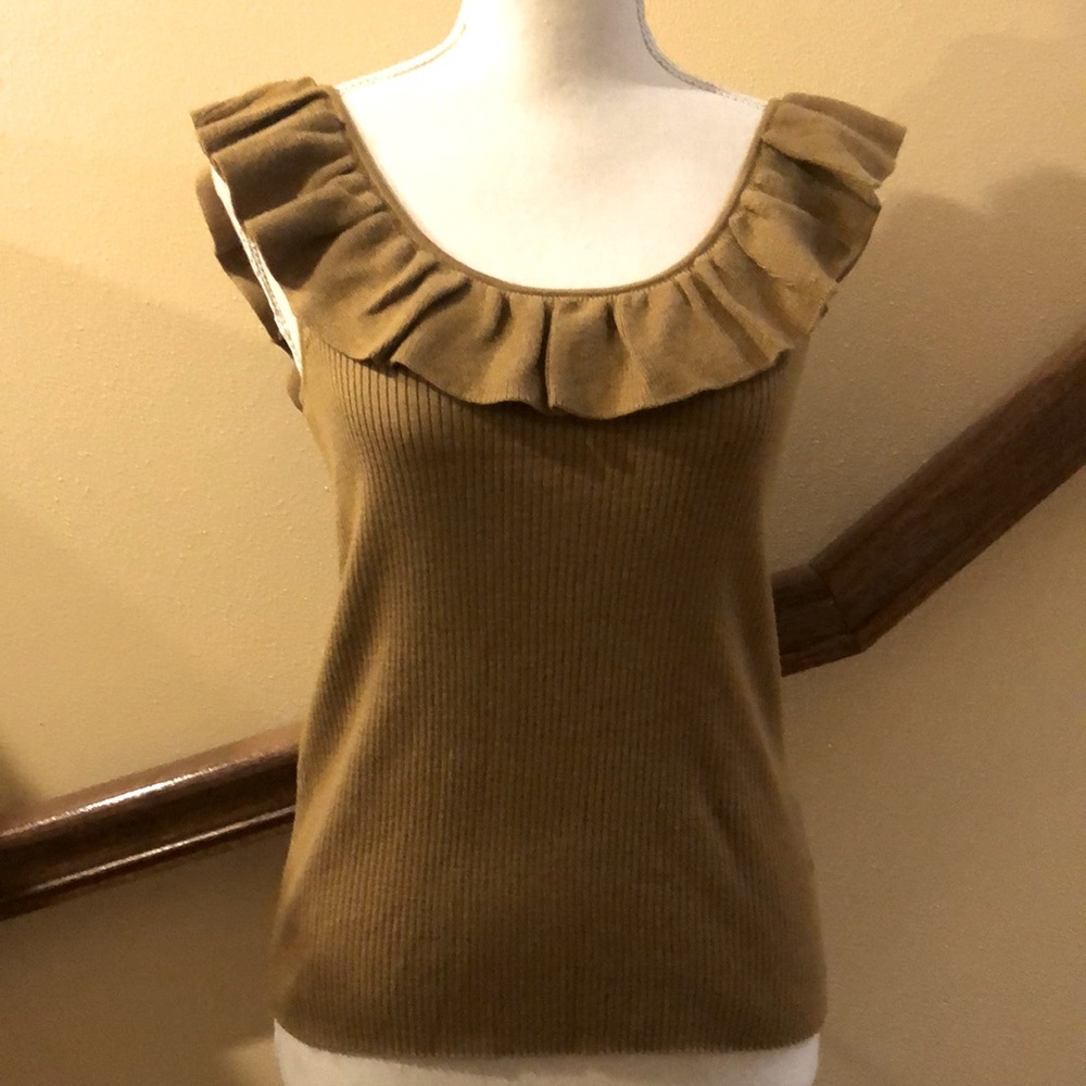 NWT! Madewell Wakeford Ruffle Top